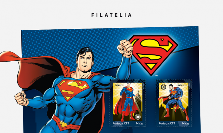 Super-Homem junta-se aos selos dos CTT