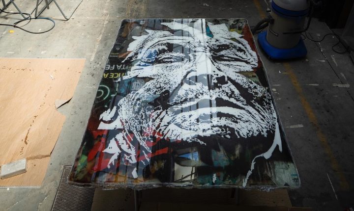 Vhils: “Momentum” em Paris