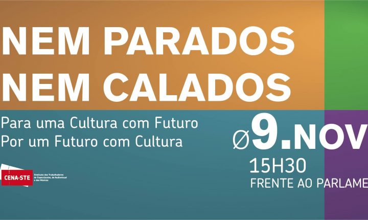 Cultura protesta segunda-feira