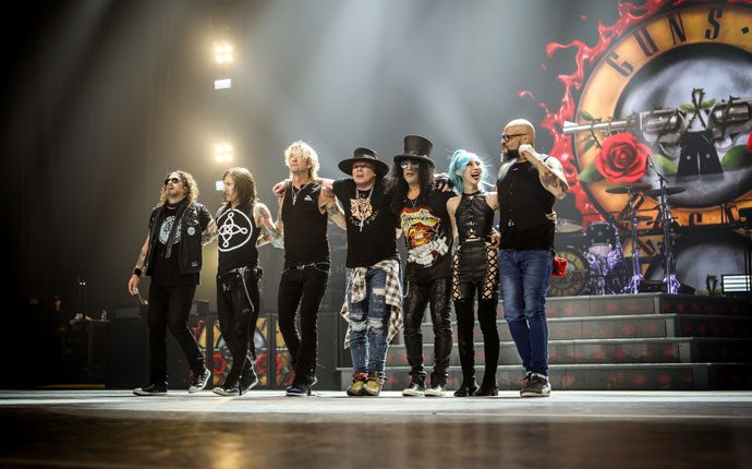 Guns N’ Roses: nova data em Portugal